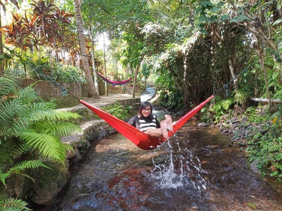 הוילה Ambengan Eco Hut By Valley And 7 Waterfalls מראה חיצוני תמונה